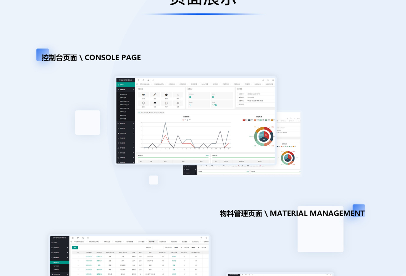 高校進(jìn)銷存系統(tǒng)項目圖片